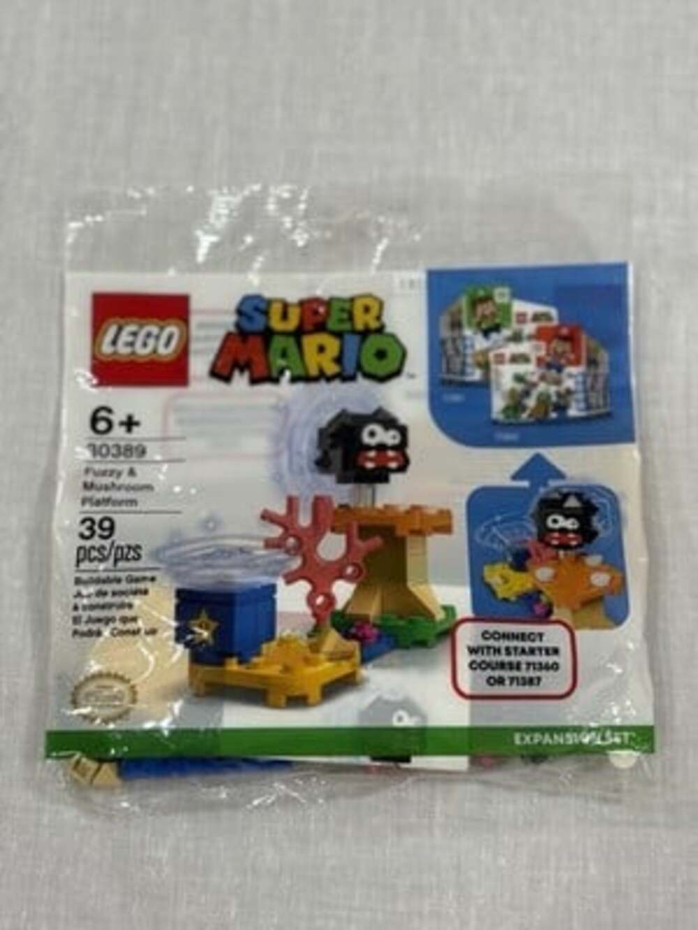 LEGO Super Mario: Fuzzy & Mushroom Platform Expansion Set (30389)